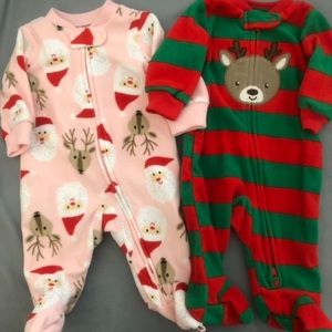 Christmas Fleece Pajamas